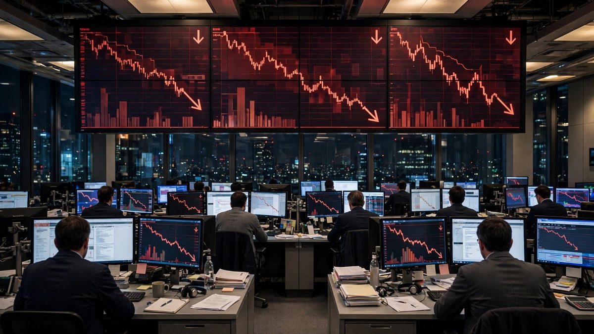 Les contrats Nikkei chutent de 1 890 points, pétrole et dette tech inquiètent