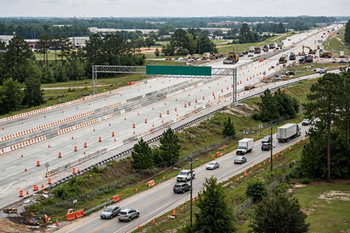 एट्लान्टा, जर्जिया: I-285 शुक्रबार रातिदेखि सोमबार बिहानसम्म Cascade Road र Langford Parkway बीच दुवै दिशामा बन्द
