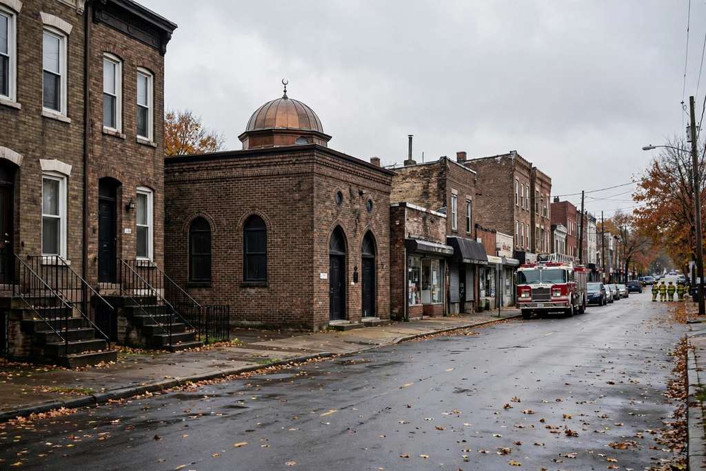 Baltimore, Maryland: Man Charged With Arson After Mosque Fire on Harford Road