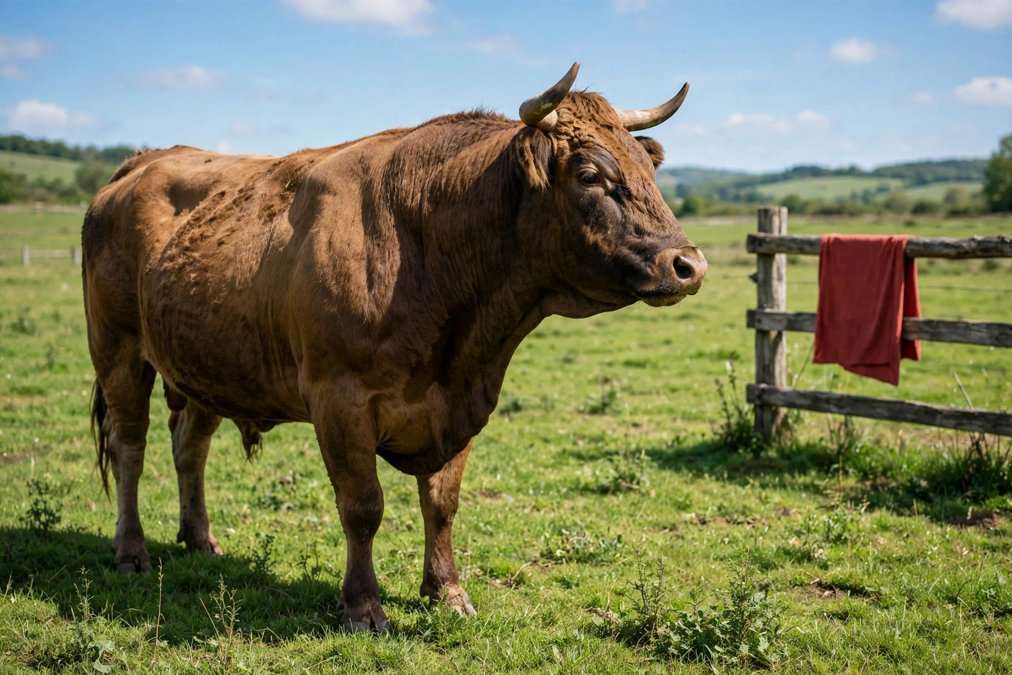 Bulls Do Not Charge Because a Cape Is Red. They Cannot See Red the Way People Do.