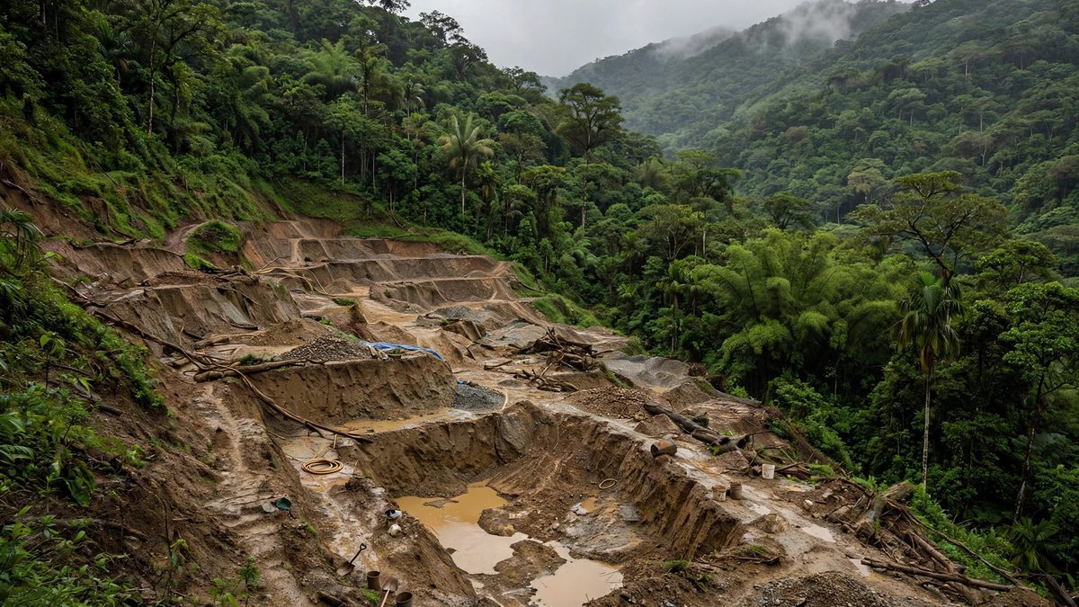 El derrumbe de una mina ilegal de oro mata a 14 personas en el suroeste de Colombia