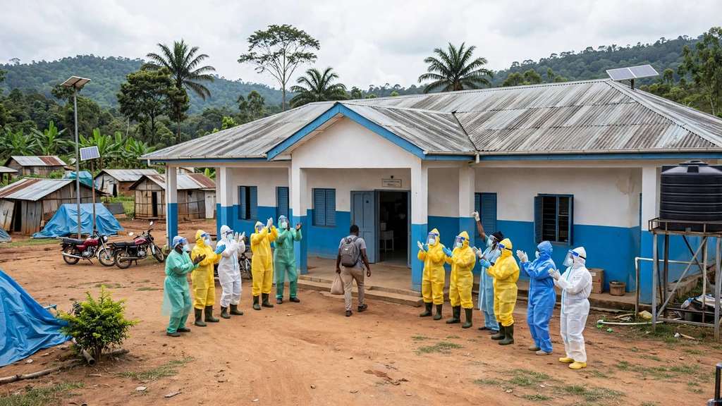 Les derniers patients Ebola quittent le centre de Mongbwalu