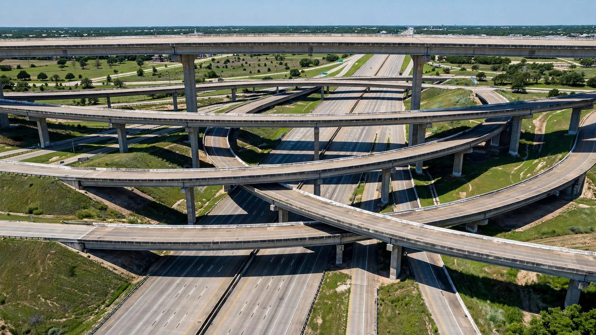 Un homme chute d'un pont autoroutier à Dallas après des heures de face-à-face qui ont fermé la I-20 et la I-45