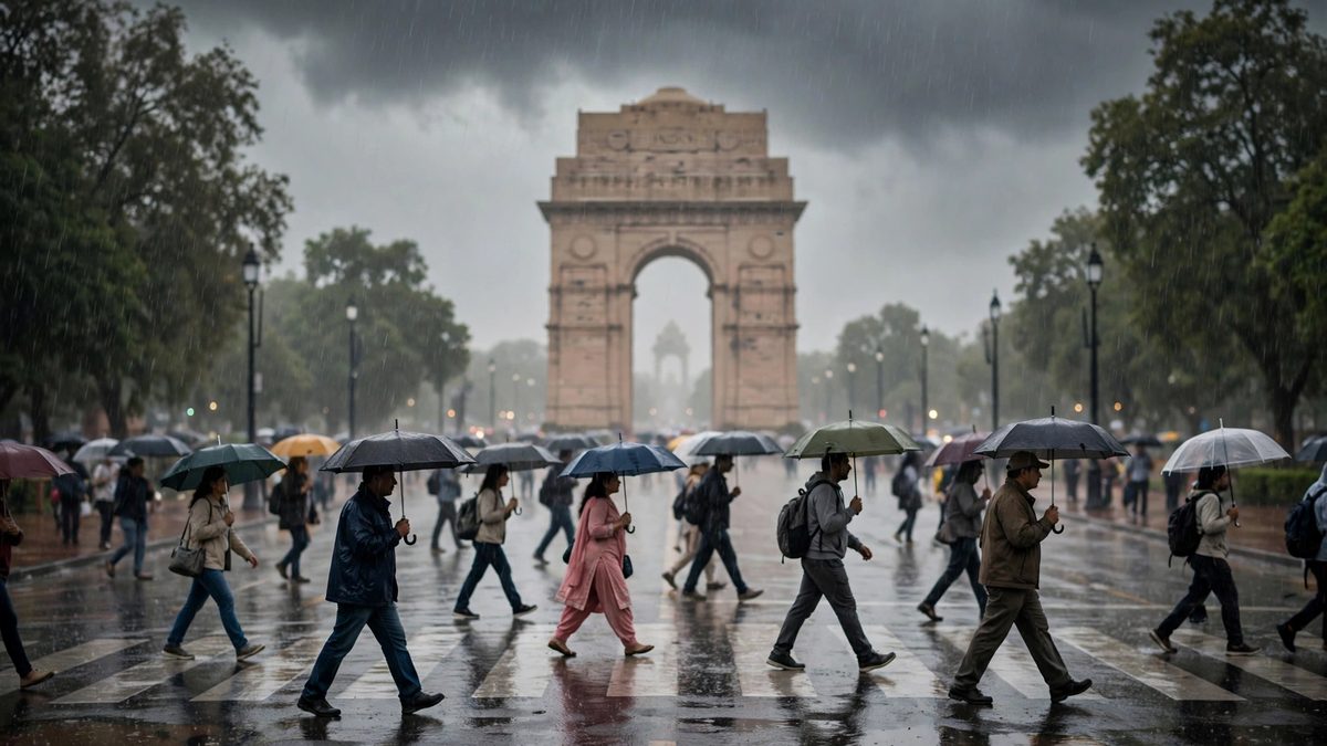 De fortes pluies frappent Delhi et le service météo émet une alerte orange