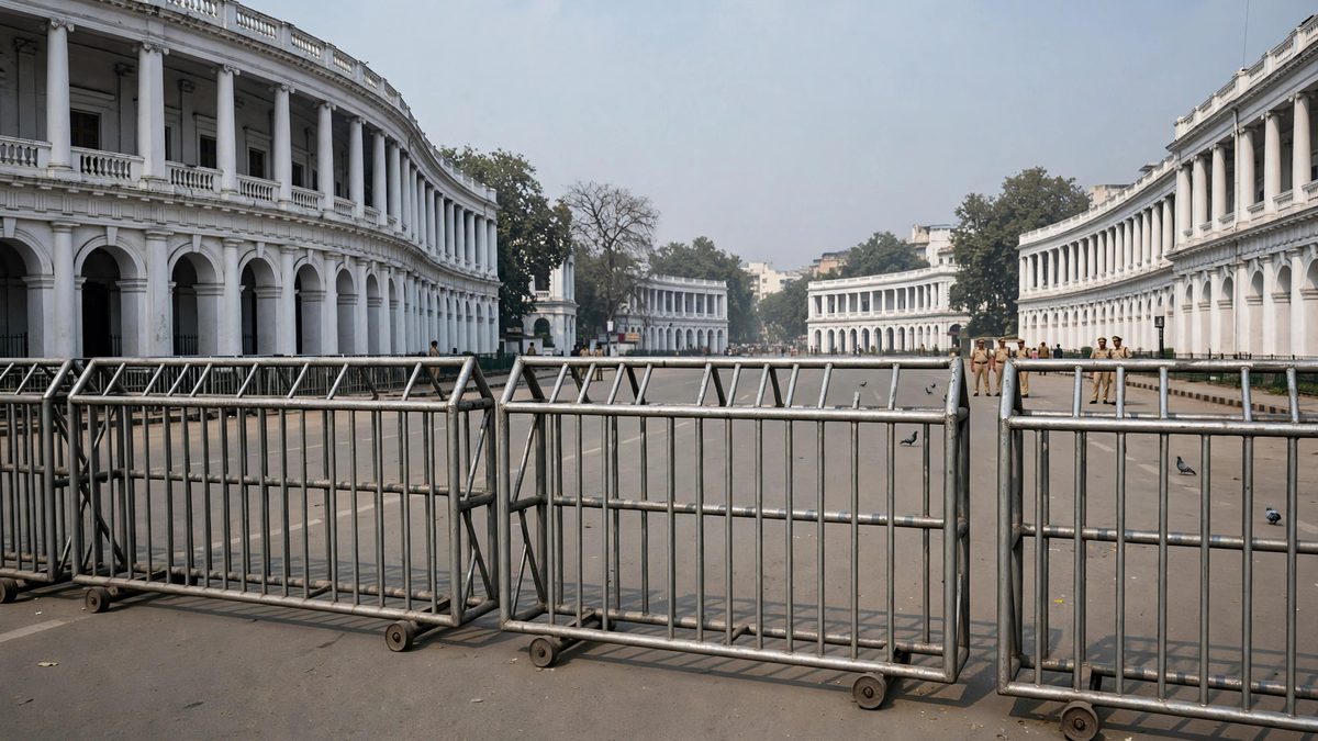 Delhi Locks Down Connaught Place for CJP Tiranga March as Central Park Stays Shut