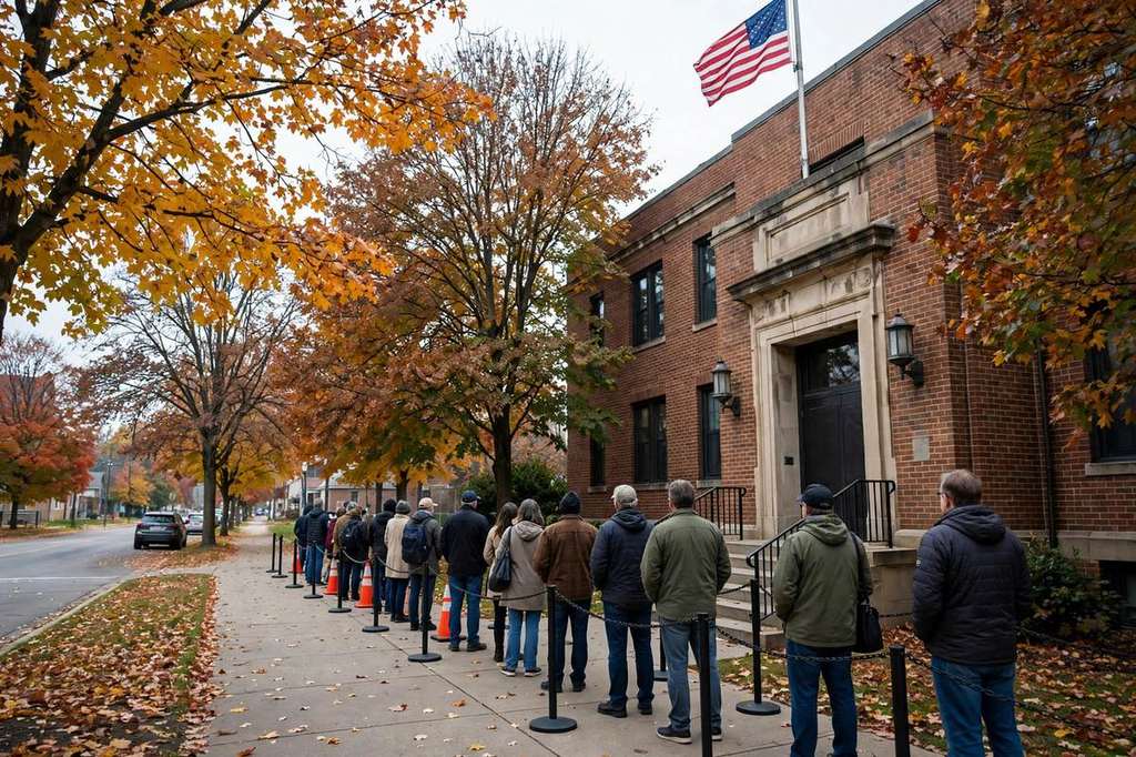 Le vote anticipe depasse 49 millions, un record pour des elections de mi-mandat, a l'entree du dernier week-end de campagne