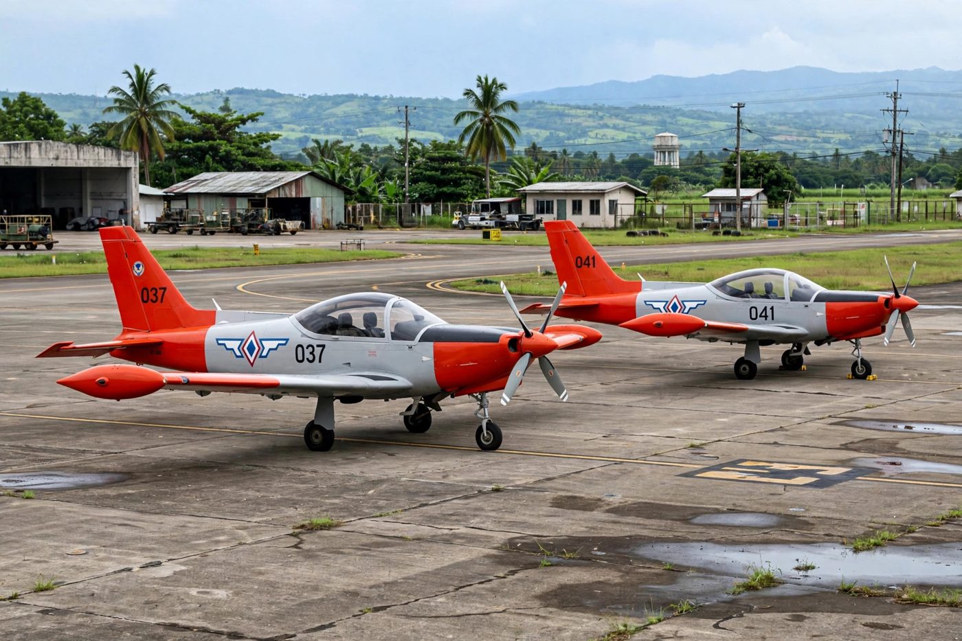 Four Philippine Air Force Pilots Killed as Two Trainer Planes Crash at Fernando Air Base