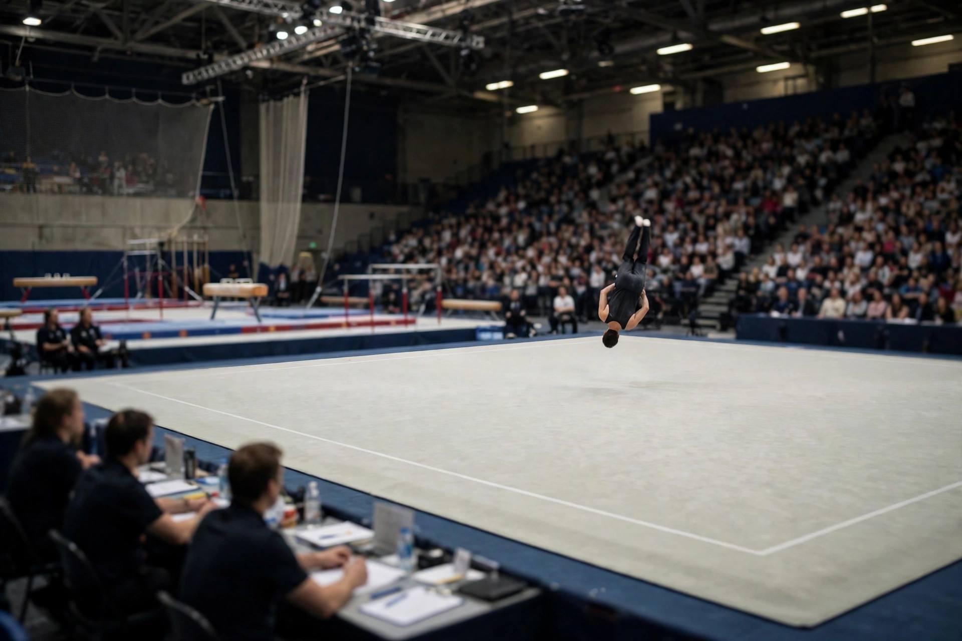 Frederick Richard Wins World Floor Title in Rotterdam as Andrade Takes Vault Gold