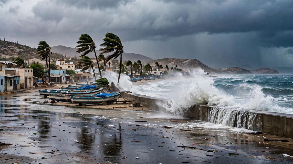 Le changement climatique a plus renforcé l'ouragan record Polo qu'El Niño, selon une étude