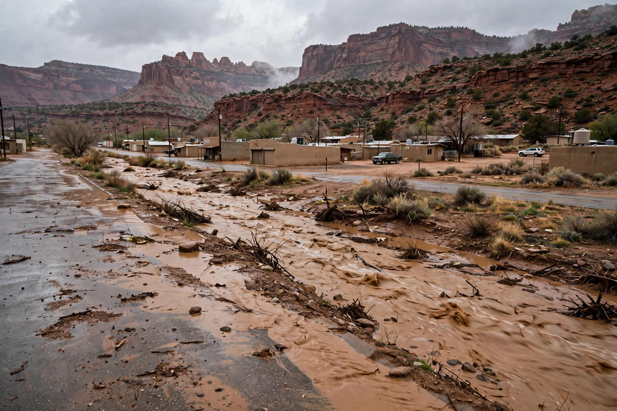 Hurricane, Utah : une crue soudaine force des évacuations et la ville déclare une urgence locale