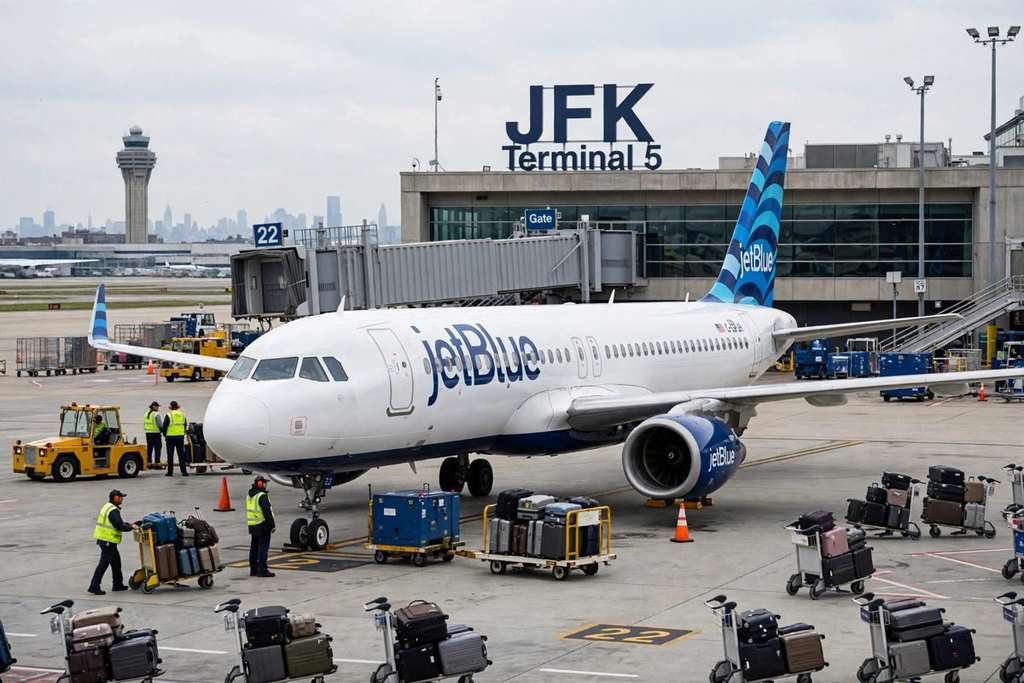 Las acciones de JetBlue rebotan mas del 11 por ciento mientras una perdida mayor acompana la promesa de beneficios en 2027