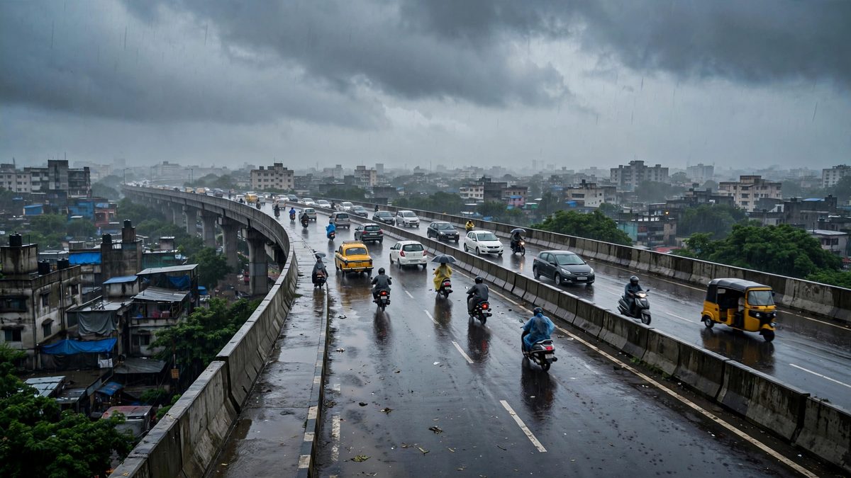 Kolkata retire la peinture arc-en-ciel des ponts après les glissades de motocyclistes