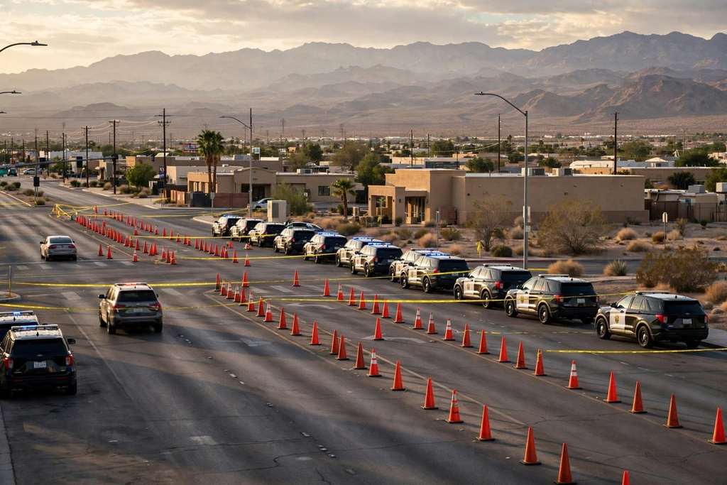Las Vegas, Nevada : un patrouilleur tire sur un conducteur qui a percuté un véhicule de la Highway Patrol près de Boulder Highway et Sahara Avenue