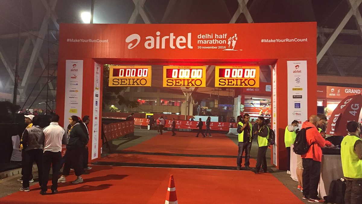Matata Breaks the Delhi Half Marathon Course Record by One Second, Winning in 58:52