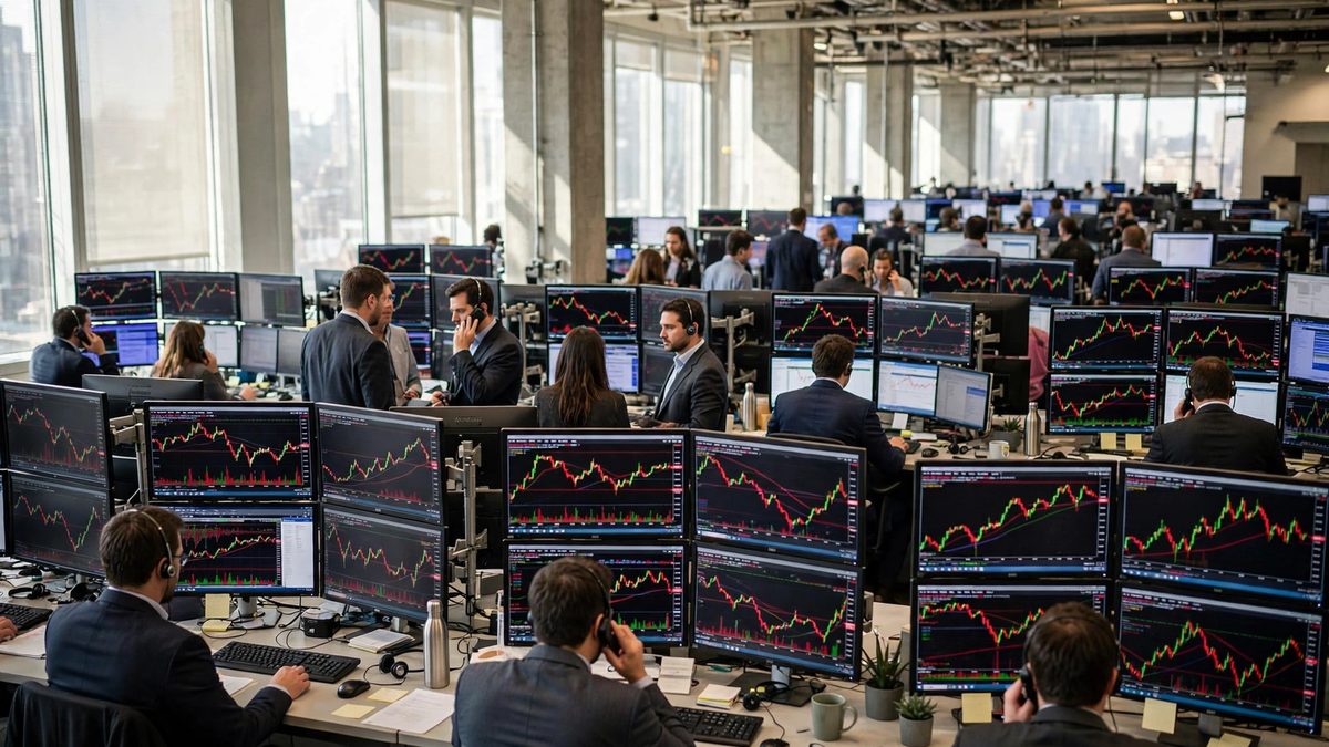 Stocks Slide, Gold Holds Above $4,100 as Hot Inflation Reshapes Rate Bets