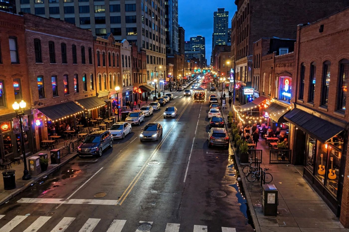 Nashville, Tennessee: Distracted Driver Rear-Ends Pedal Tavern, Injuring Nine Passengers, One Critically