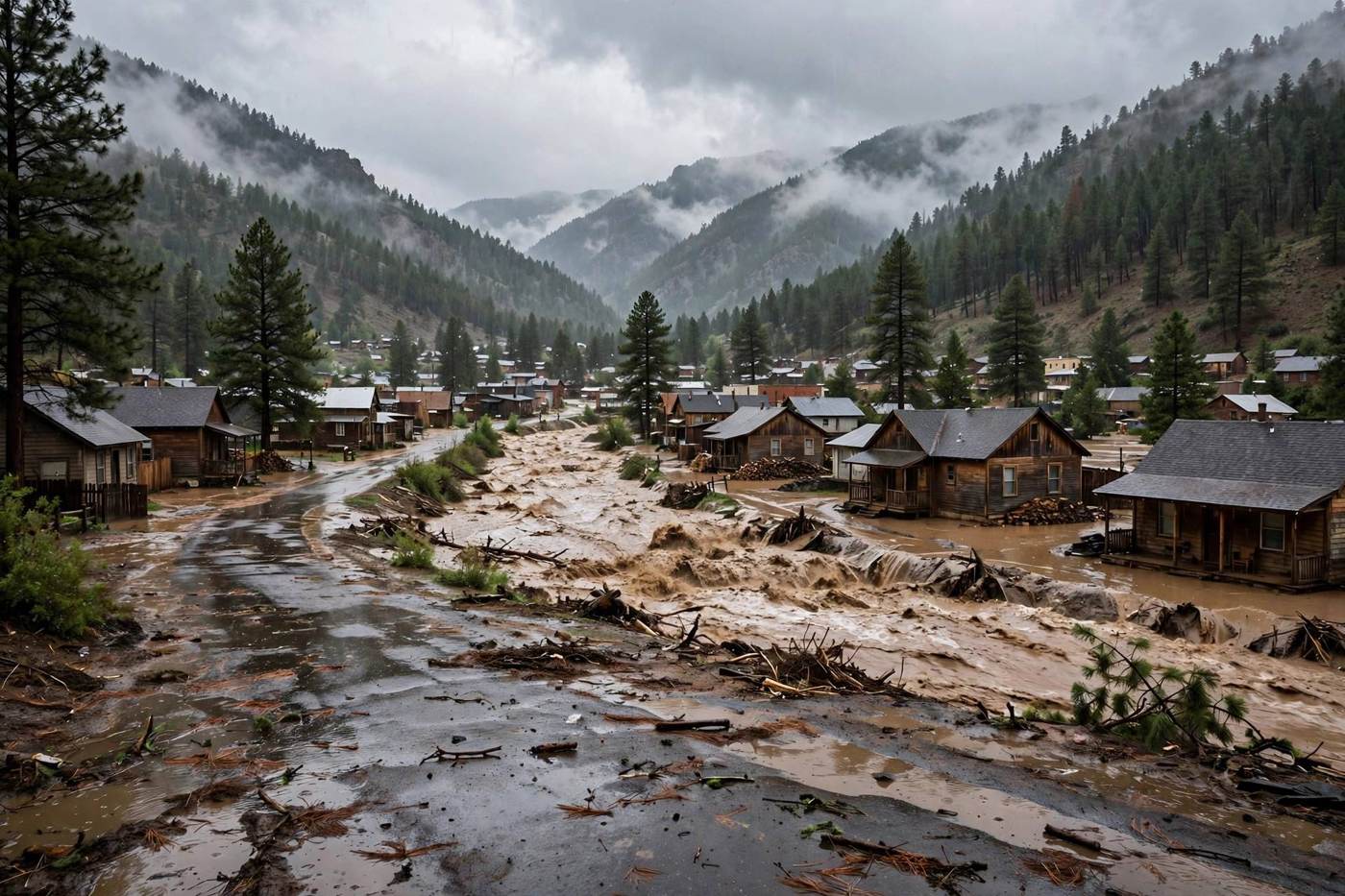 Las inundaciones obligan a evacuar los alrededores de Pagosa Springs y Polis declara la emergencia por desastre en el sur de Colorado