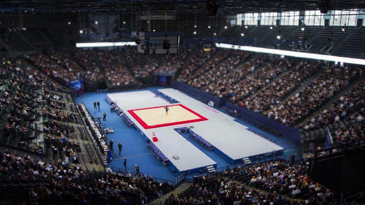 Pease ra Esponda Rotterdam Bishwa Gymnastics Championship ma floor ma 1-2 bhae