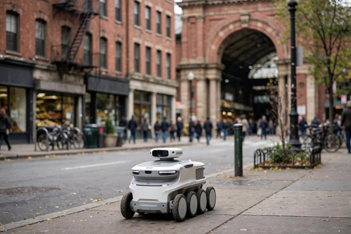 Philadelphia, Pennsylvania: Retired Professor, 78, Arrested for Blocking a Delivery Robot, Says She Will Do It Again