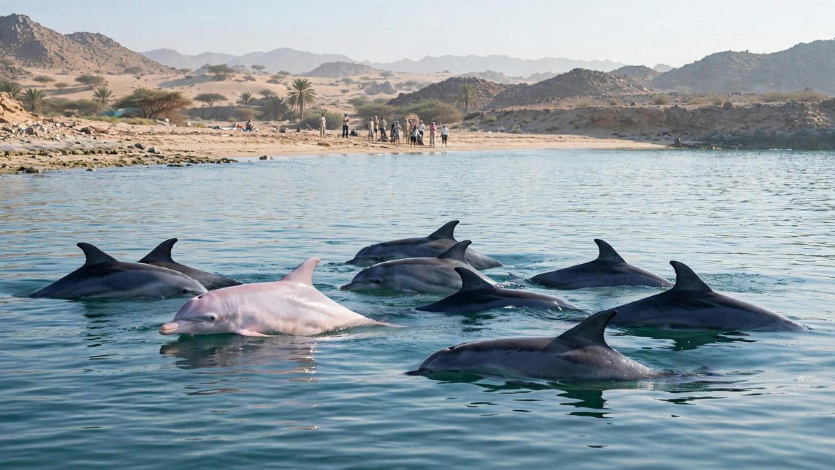 Pink Dolphin Off Oman Coast: Viral Video, Species Unconfirmed