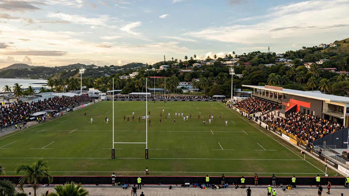 PNG Kumuls Beat Lebanon 42-18 to Open World Cup at Home
