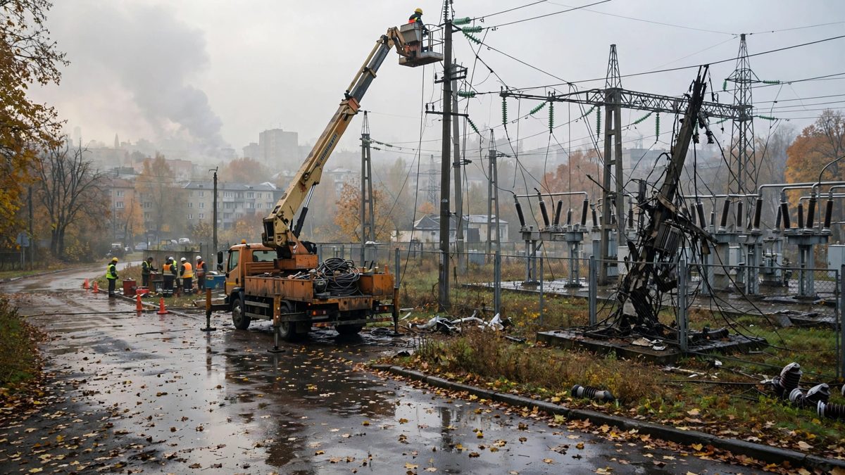 Russian Drones Kill Three in Ukraine, Cut Power to 370,000