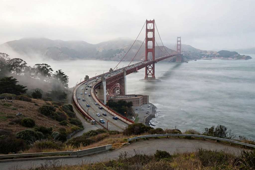 San Francisco, Californie : un accident ferme le pont du Golden Gate vers le nord pendant plus d'une heure