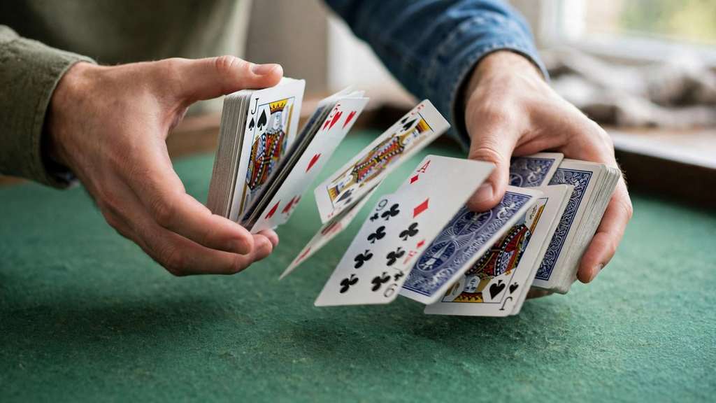 Baraja bien una baraja y probablemente tienes en la mano un orden que nunca ha existido