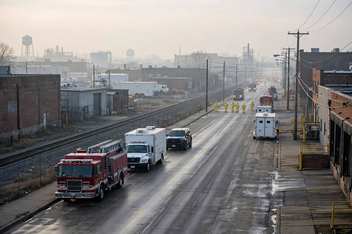 Toledo Chemical Leak: Evacuation in 1 Mile, Shelter in 3