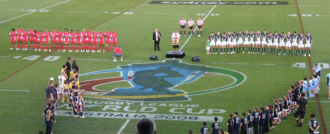 Tonga vence a Inglaterra por 30-12 en su debut en la Copa Mundial de Rugby League