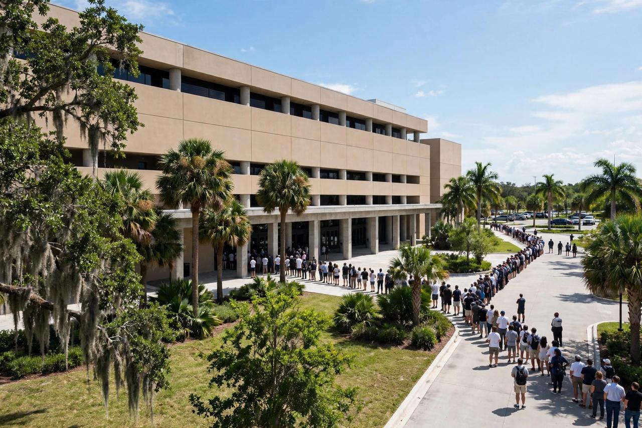Trump encabeza hoy un mitin en Fort Myers por Byron Donalds en FGCU