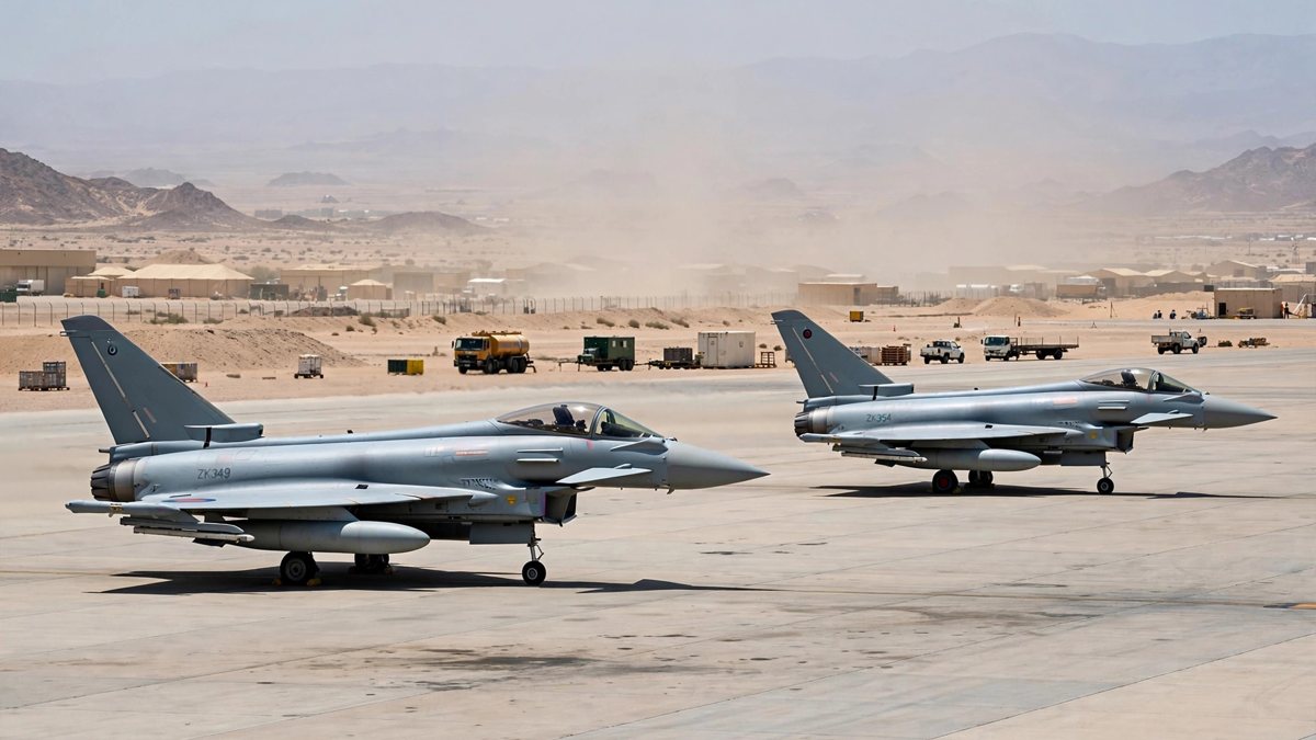 UK to Send RAF Typhoons to Defend Saudi Arabia Against Houthi Attacks