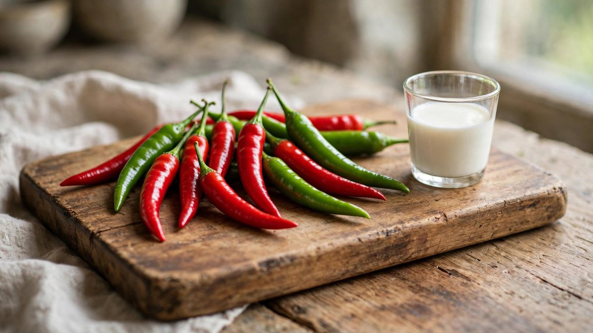 Pourquoi le piment brûle, et pourquoi le lait bat l'eau à chaque fois